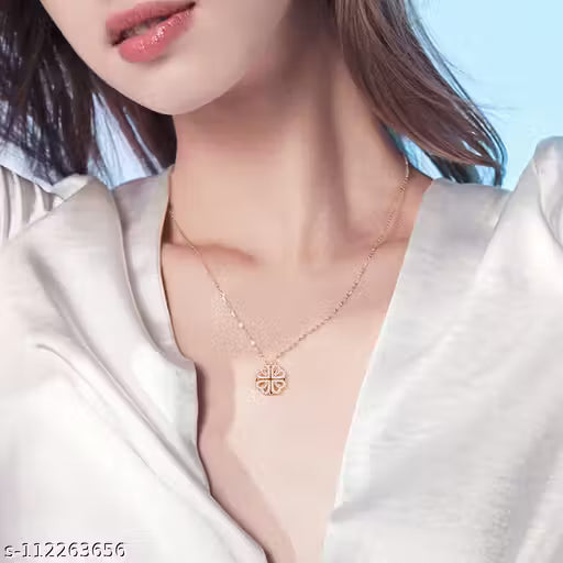 Simple Light Luxury Stainless Steel Jewellery Magnetic Two-Wear Clavicle Chain Diamond